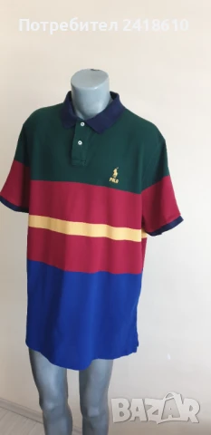 POLO Ralph Lauren Pique Cotton Classic  Fit Mens Size 2XL  ОРИГИНАЛ! Мъжка Тениска!, снимка 3 - Тениски - 50697800