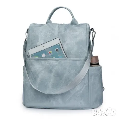Дамска чанта раница Orsela Blue, снимка 9 - Чанти - 47923396