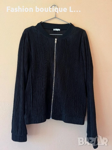 Черно пролетно сатенено якенце тип солей размер L на марката CUBUS