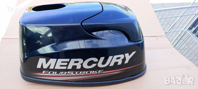 Продавам Mercury - Four Stroke 5HP, 4т-2014, внос от Италия, за части, снимка 8 - Воден транспорт - 47897648