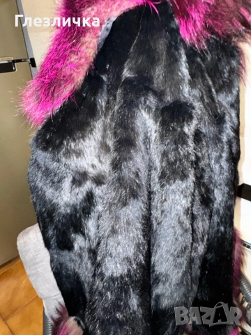 Уникално кожухче от естествен косъм , снимка 7 - Палта, манта - 53328971