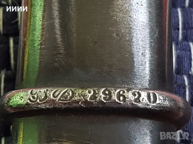 Щик тесак Bertier 1892г, снимка 6 - Антикварни и старинни предмети - 56260089