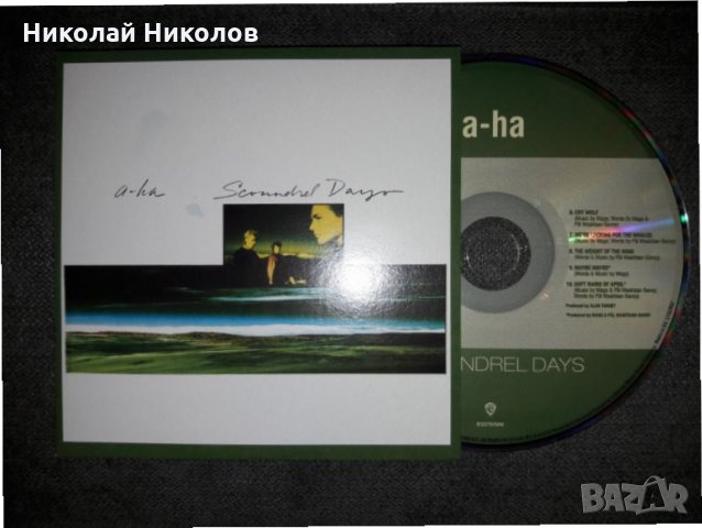 A-ha ‎– Scoundrel Days 1986 (CD) с картонена опаковка, near mint, снимка 2 - CD дискове - 30582576