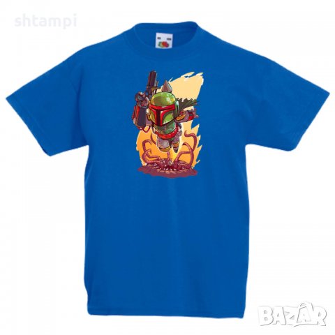 Детска тениска Star Wars Boba Fett Star Wars,Игра,Изненада,Подарък,, снимка 3 - Детски Блузи и туники - 36658532