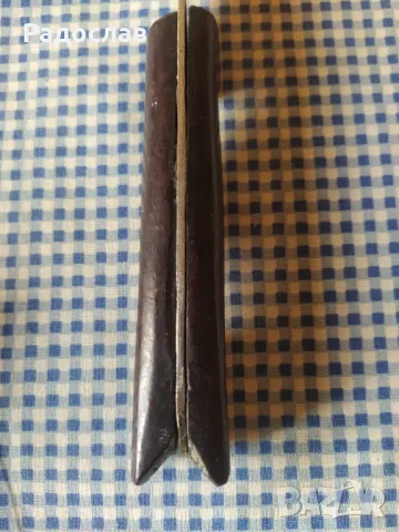 Стар нож с дръжка от рог, снимка 7 - Ножове - 49964274