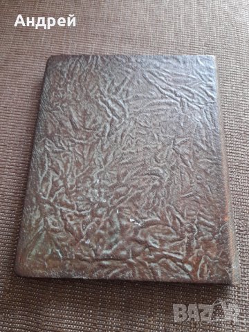 Стара кожена папка #12, снимка 3 - Антикварни и старинни предмети - 40565870