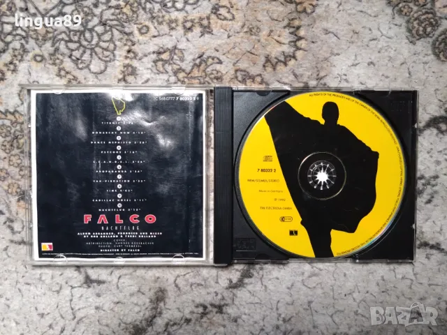 Falco - Nachtflug Оригинален албум 1992, снимка 2 - CD дискове - 49784508