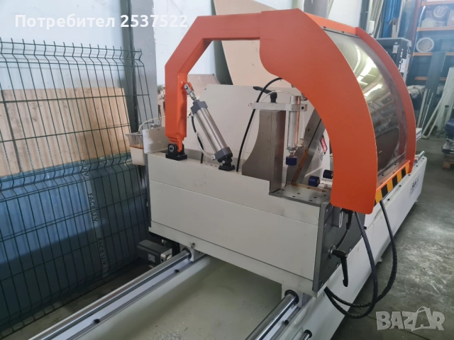 Автоматична двуглава отрезна машина CNC-500×4200 за алуминиеви и PVC профили, снимка 6 - Други машини и части - 52810447