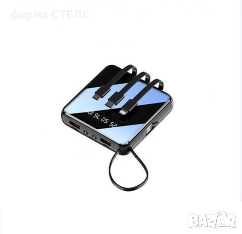 Външна батерия STELS Q40, PowerBank, 20000mAh, Черен/Син/Червен, снимка 3 - Външни батерии - 40181108