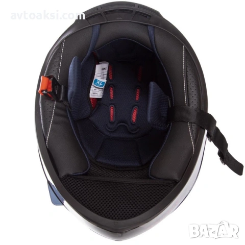 Каска Мотор Шлем Лукс -908-1, снимка 5 - Аксесоари и консумативи - 54089970