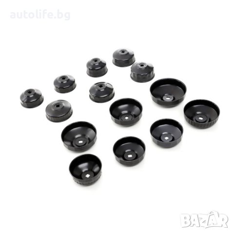 Комплект 15 части гнезда за смяна на маслен филтър, снимка 3 - Аксесоари и консумативи - 40743980