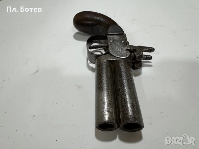 Рядък капсулен пистолет, снимка 4 - Антикварни и старинни предмети - 49896424