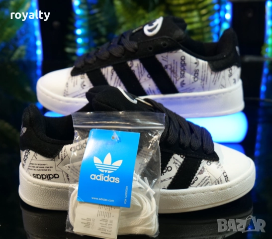 Дамски Кецове Adidas Campus, снимка 3 - Маратонки - 51643721