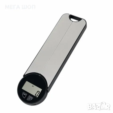 Кухненска везна сгъваема Rosberg, 5 кг., батерия CR2032 LCD екран, S/s