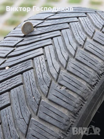 2 бр. Michelin Alpin 6 225/55 R16 99H XL – DOT 2018 – Италия – ~6 мм, снимка 2 - Гуми и джанти - 56180373