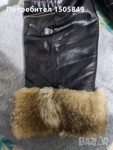 Яке от естествена кожа и естествен косъм, снимка 5 - Якета - 34491623