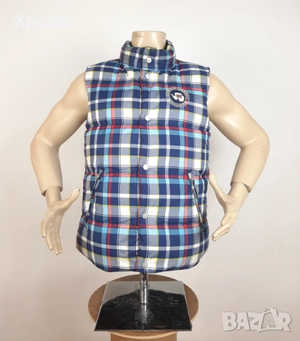 Napapijri Reversible Vest - Оригинален мъжки елек с две лица р-р L, снимка 2 - Якета - 53297722