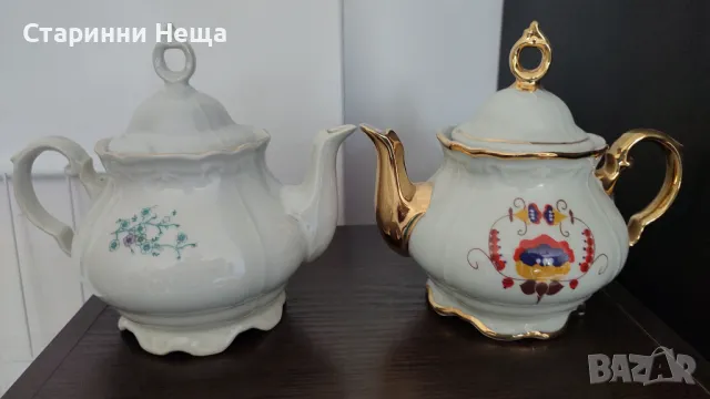 Стар български порцелан стари чайници стар чайник 