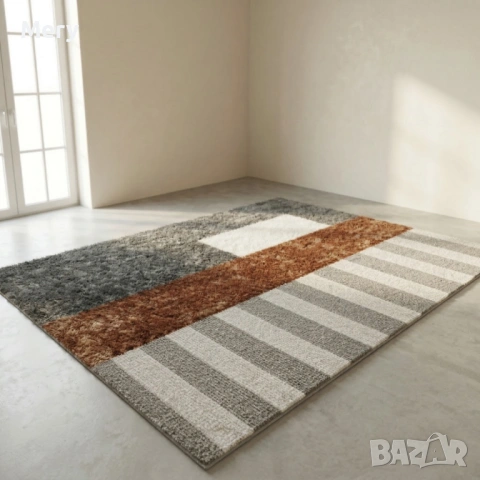 Модерен килим за хол 120х160см - 3D ефект, Противоплъзгащ, снимка 4 - Килими - 53922514
