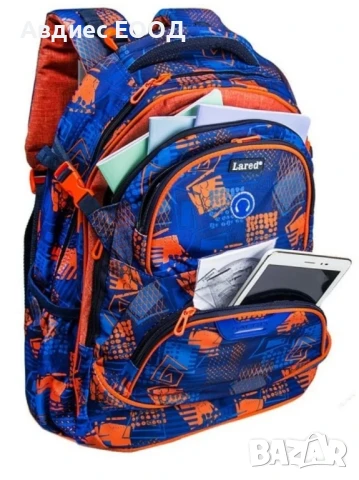 Ученическа раница  47.5 х 33 х 21 см.

, снимка 3 - Раници - 51005925