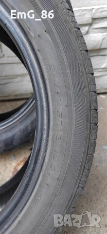 2 бр. Гуми 245/45 /18 , снимка 3 - Гуми и джанти - 53924288