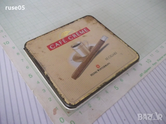 Кутия метална от пури, снимка 2 - Колекции - 54245463