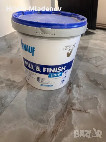 Knauf super finish и fill&finish light, снимка 2 - Строителни материали - 55969269