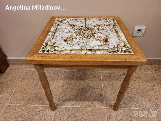 маса за всекидневна с плочки 