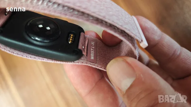фитнес гривна Garmin Cirqa Mauve L-XL, снимка 5 - Смарт гривни - 56322683
