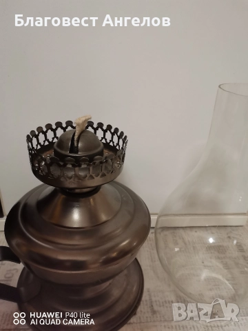 Метална газена лампа , снимка 4 - Антикварни и старинни предмети - 52775733