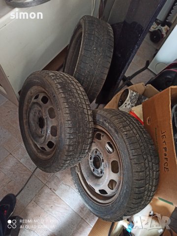 Зимни гуми с джанти Мерцедес А класа 185/55/15, снимка 3 - Гуми и джанти - 38334913
