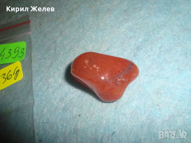 НАТУРАЛЕН СКЪПОЦЕНЕН КАМЪК КАРНЕОЛ МИНЕРАЛ 24393, снимка 7 - Други - 35596693