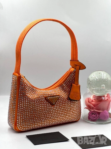 чанти с камъни prada 21х13см , снимка 9 - Чанти - 51442349