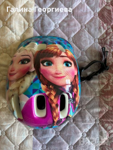 Disney Frozen - Детска каска Дисни Замръзналото кралство