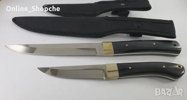 Ловен Руски нож от масивна стомана – Охотник, лов, риболов, къмпинг, снимка 2 - Ножове - 30221870