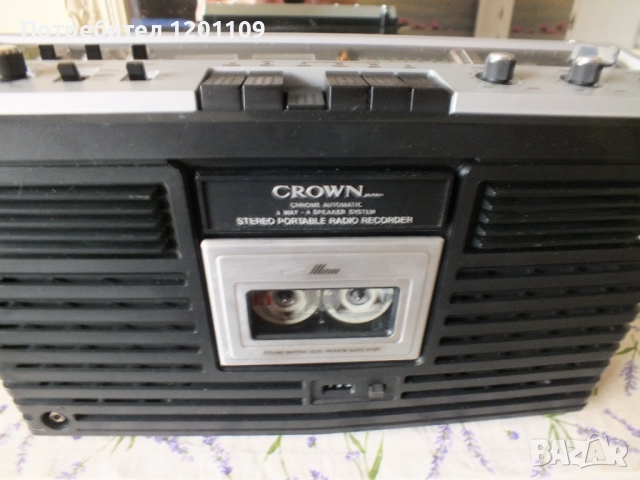 CROWN CSC- 630SW, снимка 15 - Радиокасетофони, транзистори - 51840027