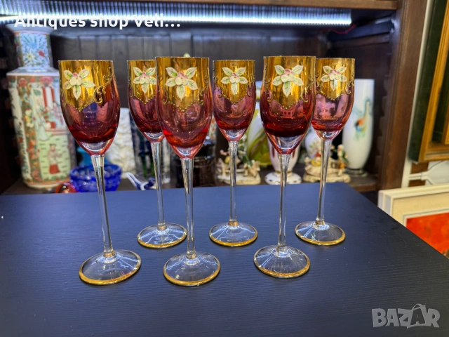 Комплект чаши за алкохол Бохемия №8023 