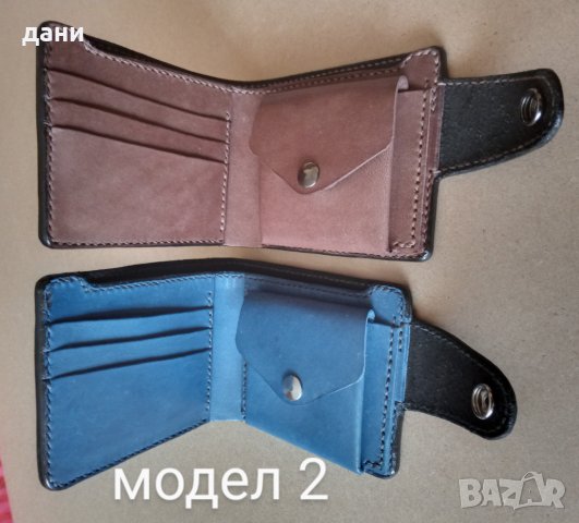 Портфейл от естествена кожа , снимка 6 - Портфейли, портмонета - 39404966