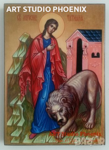 Икона на Света Татяна icona Sveta Tatiana, различни изображения