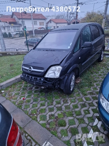 опел мерива 1.7cdti на части