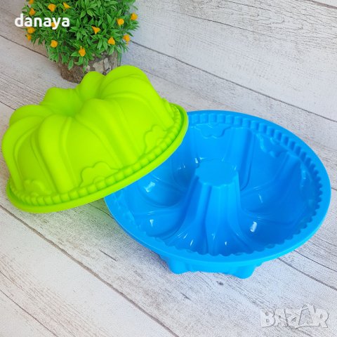 3002 Силиконова форма за кекс Цвете, снимка 2 - Форми - 37631120