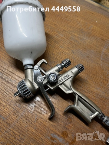 Бояджийски пистолет Italco x1 gloss L.V.M.P, снимка 2 - Други инструменти - 54172523