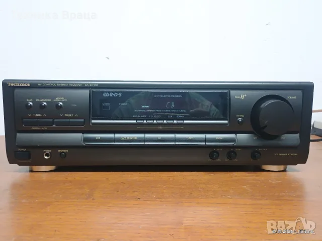 Стерео ресивър Technics SA-EX100 (Class H+) с RDS тунер – Страхотен звук! Изпращам видео.
