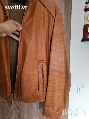 кожено яке, снимка 5 - Якета - 44479348