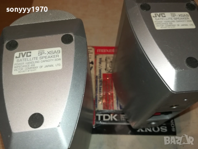 JVC SP-XSA9 30W/4ohm-JAPAN X2 ТОНКОЛОНИ-ВНОС SWISS 2508250937LCHERY, снимка 18 - Тонколони - 51479902