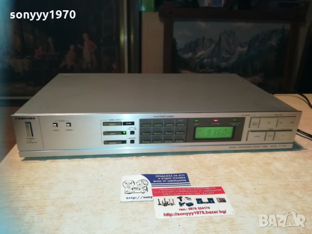 toshiba stereo tuner-made in japan 2612202031, снимка 4 - Ресийвъри, усилватели, смесителни пултове - 31228872