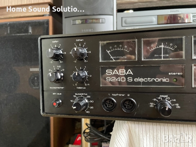 Vintage receiver SABA 9240 S, снимка 2 - Ресийвъри, усилватели, смесителни пултове - 52357221