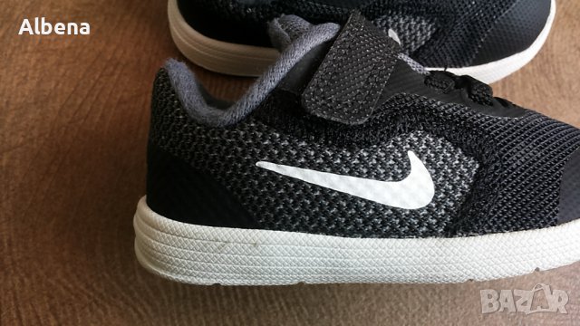 Nike Revolution 3 Размер EUR 21 / UK 4,5 бебешки маратонки 175-12-S, снимка 5 - Бебешки обувки - 37883290