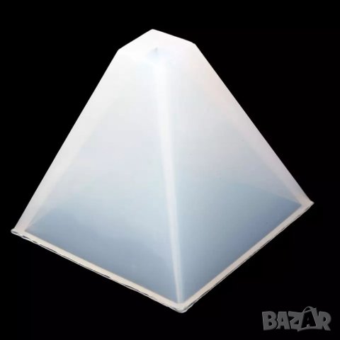 📐🪨 Голяма Силиконова форма за пирамида - за епокасидна смола 50 мм пирамида, снимка 5 - Други инструменти - 35554536
