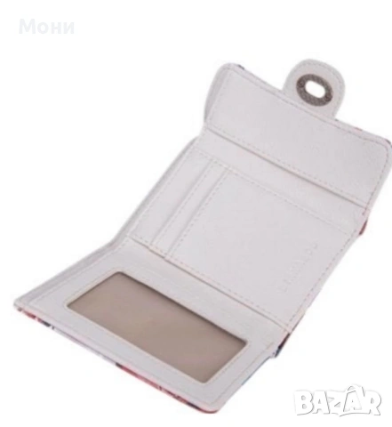 Дамско портмоне с флорален принт, снимка 3 - Портфейли, портмонета - 53918277